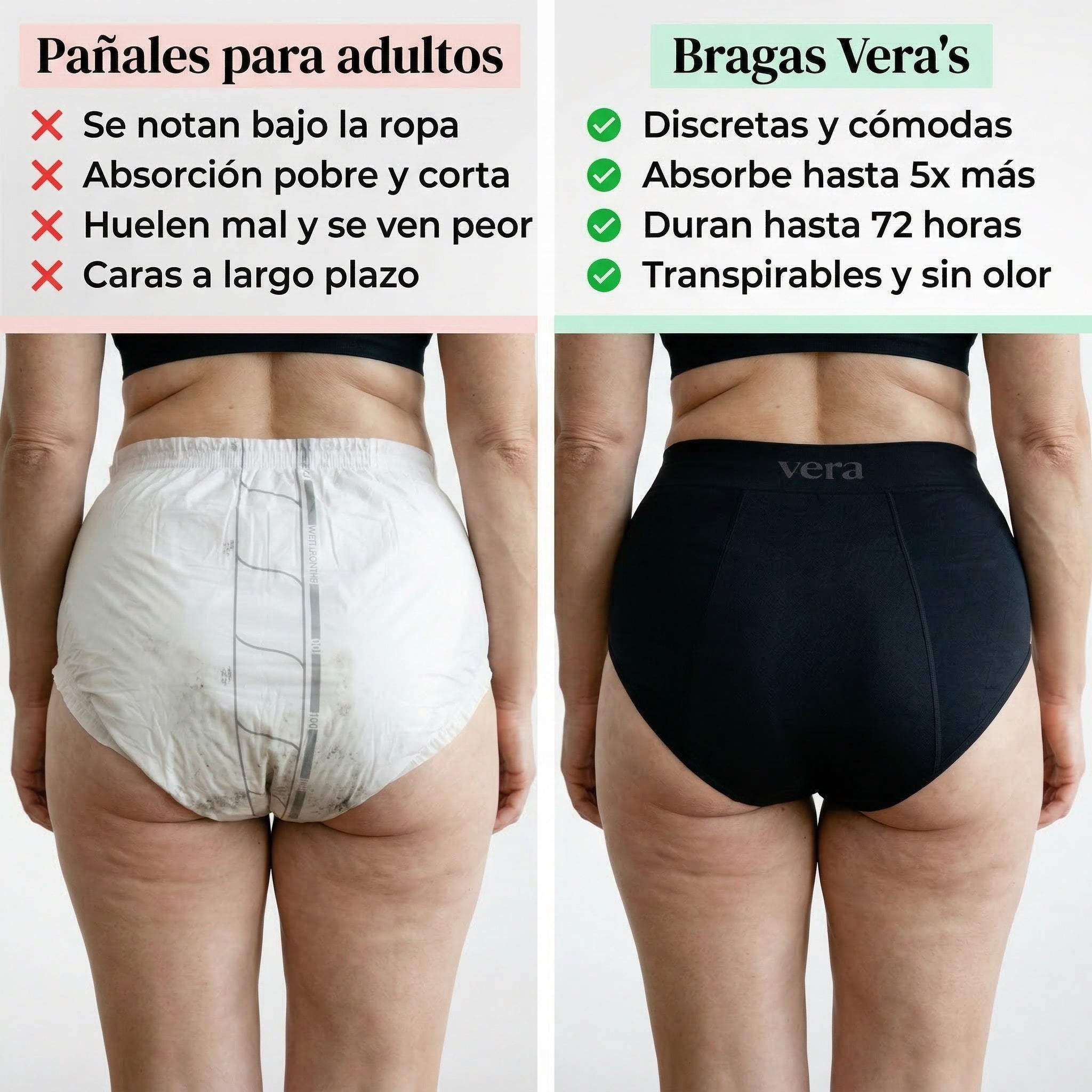 Bragas Antifugas Vera's